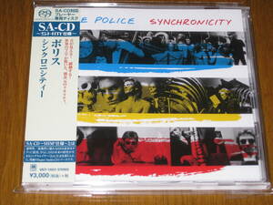 THE POLICE ポリス / シンクロニシティー 2016年発売 SHM-SACD（SACD専用盤）国内帯有