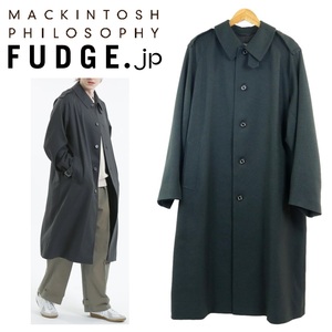 【B2852】【美品】【定価39,600円】MACKINTOSH PHILOSOPHY×FUDGE マッキントッシュフィロソフィー ファッジ CRAWLEY クローリー コート