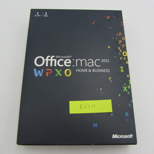 NA-112●Microsoft Office Mac 2011 Home & Business 正規品/パッケージ版 ワード / エクセル / パワーポイント for mac os/macintosh