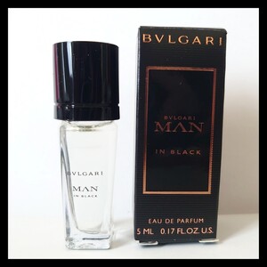 新品 未使用 BVLGARI ブルガリ MAN IN BLACK メン イン ブラックオードパルファム 5ml パフューム フレグランス