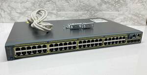 ◆ Cisco ◆ Catalyst 2960-S Series [ WS-C2960S-48TS-L V06 ] / C2960S-STACK 装着済み　②