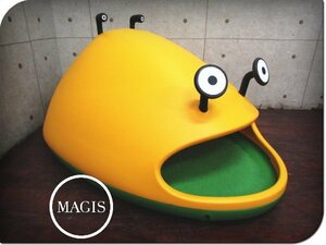 展示品/未使用品/MAGIS/マジス/高級/Nido/ニド/Javier Mariscal/MT25/base:green1290C/roof:yellow1025C/遊び小屋/275,000円/yykn899k