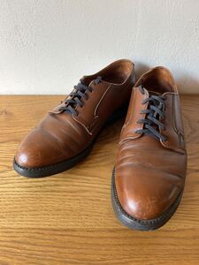 REDWING POSTMAN ポストマンシューズ レザーシューズ 革靴 ブラウ USA 70s 80s