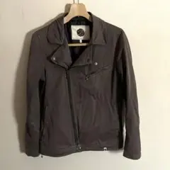 Pretty Green 綿ダブルライダース　色褪せ大