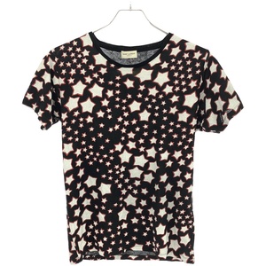 SAINT LAURENT PARIS サンローラン パリ 15SS スタープリントTシャツ 383160 Y2N02 ブラック XS ITS0OFMCVS74