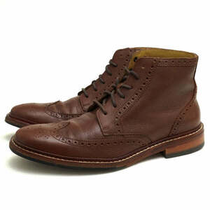 COLE HAAN コールハーン レースアップブーツ C13592 Willams Welt Boot 2 BOURBON 牛革 ストームウェルト ウイングチップ