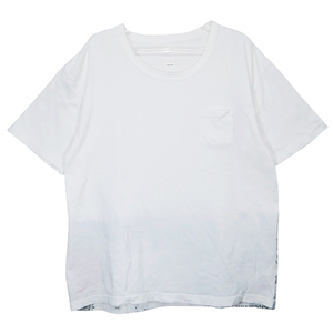 visvim ビズビム 19SS JUMBO TEE S/S SUN 0119305010001 ヴィズヴィム ジャンボ Tシャツ ショートスリーブ ホワイト 白 Augk