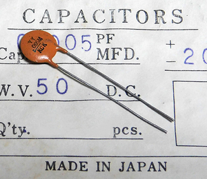 KCK セラミックコンデンサ (50V/0.005μF)[20個組]【管理:KR217】