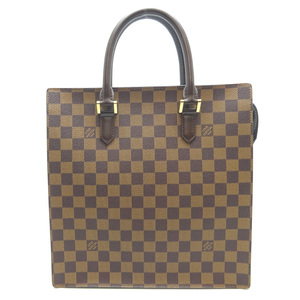 ［飯能本店］LOUIS VUITTON LV ルイ・ヴィトン ヴェニス PM N51145 (廃番) ハンドバッグ ダミエ エベヌ (ブラウン系) レディース DH79408