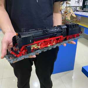最安値[新作] LEGO互換 テクニック ドイツ国鉄01形蒸気機関車 1173ピース 蒸気機関車
