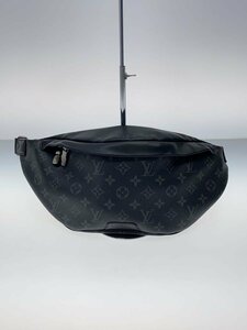 LOUIS VUITTON◆ディスカバリー・バムバッグ_ダミエ・グラフィット_N40187/PVC/BLK