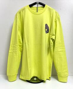 VOLCOM ボルコム AF612208LMA① メンズ XLサイズ 長袖Tシャツ ロンティー ライムエイド 黄色 ストーンロゴ ヴォルコム 新品 即決 送料無料