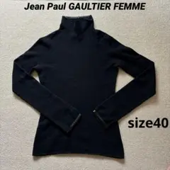 Jean Paul GATLTIER FEMME セーター　黒　size 40