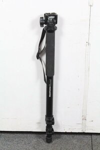 Manfrotto 681B 一脚 アルミ製 3232 チルト 雲台 セット マンフロット 【現状品】