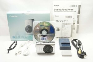 【適格請求書発行】訳あり品 Canon キヤノン IXY DIGITAL 910 IS コンパクトデジタルカメラ シルバー 元箱付【アルプスカメラ】241028h