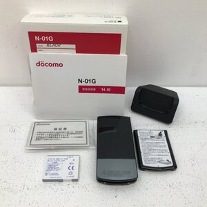 NTTdocomo N-01G ドコモ BLACK ブラック 携帯電話 ガラケー 判定〇　【電-468】