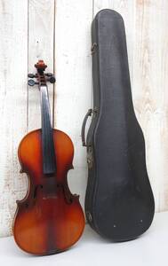 レトロミュージック　昭和レトロ　当時物　弦楽器 ＊SUZUKI VIOLIN CO.LTD 鈴木バイオリン製造株式會社＊No.105 杢目　虎杢 ＊全長 59cm