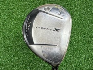 4卍1630　FW 3W 14° YAMAHA ヤマハ inpresX V FW 2008年モデル フレックス:S 中古 フェアウェイウッド《店頭引渡可/札幌 美しが丘店》