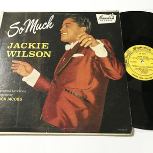 US ORIG LP■Jackie Wilson■So Much■Brunswick プロモ黄色ラベル アメリカ盤 オリジナル モノラル【試聴できます】