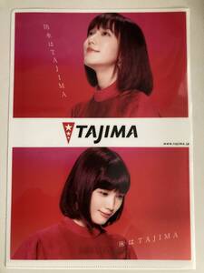 クリアファイル　本田翼　TAJIMA　非売品