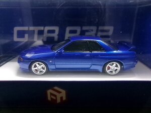 未開封 FocalHorizon 1/64 スカイライン GT-R R32 ニスモ Sチューン ベイサイドブルー ボンネット開閉 (1534-446)