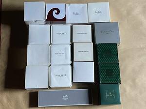 ブランド時計の空箱まとめて　HERMES GUCCI Dior CASTELBAJAC NINARICCI 