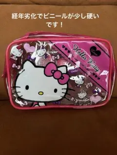 Hello Kitty 透明ポーチ セット