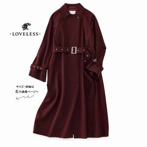 美品★素敵677★LOVELESSラブレス6.2万★34size/7号★コートK054