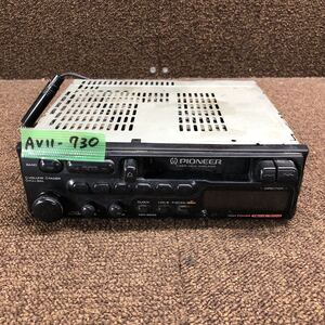 AV11-730 激安 カーステレオ Carrozzeria Pioneer KEH-2200 NG189488 カセットデッキ FM/AM オーディオ 通電未確認 ジャンク