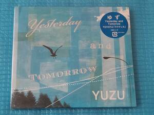 ゆず　Yesterday and Tomorrow CD【タイアップシール付き】「新品・未使用・未開封」