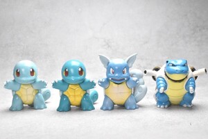 ポケットモンスター モンスターコレクション ゼニガメ カメール カメックス 初期 当時物 モンコレ