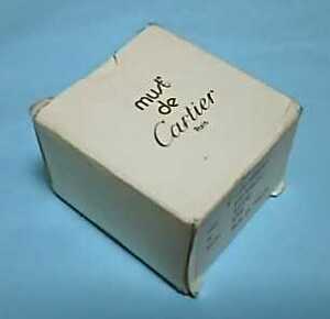 【空き箱】カルティエ リングケース用の紙箱
