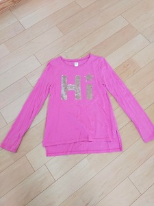 GAP　ギャップ　長袖Tシャツ サイズ150 スパンコール　USED