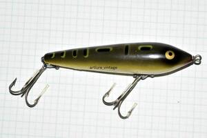 ZARAGOSSA IN BOX VINTAGE WOODEN LURE HEDDON （7139-326　）USA MADE #OLDLURE #ARTLURE_VINTAGE ＃ヴィンテージルアー