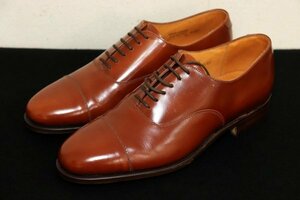 【未使用】GRENSON グレンソン 6239/49 イングランド製 Sシリーズ ストレートチップ 6/EF(約24.5cm) ブラウン 茶系