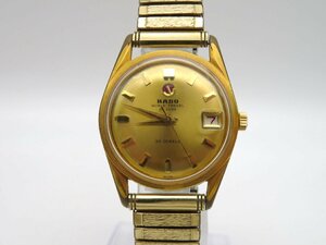 1円◆稼働◆ ラドー ゴールド 自動巻き ユニセックス 腕時計 N75505