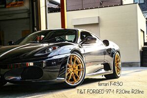 F20 R21 インチ 4本セット T&T forged 鍛造 ホイール フェラーリ全車種に対応 F12 FF GTC4 599 458 488 F8 812 等にオーダーで作製します