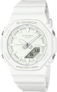 カシオ G-SHOCK 小型化デジタル・アナログコンビモデル ワントーンカラー ホワイト GMA-P2100-7AJF 国内正規品