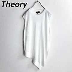 theory セオリー　ノースリーブ　麻　白