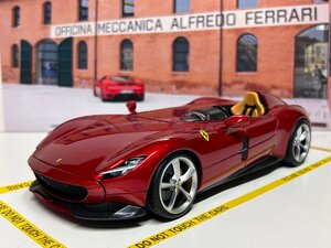 Burago signature 1/18 Ferrari MONZA SP1　レッドメタリック　フェラーリ　モンツァ　ブラーゴ