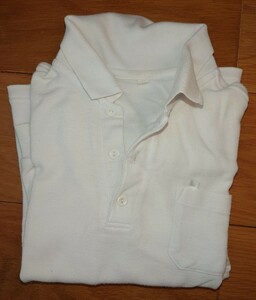 西松屋　襟付き長袖シャツ　ホワイト　サイズ140