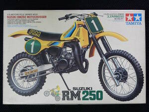 タミヤ 1/12 SUZUKI スズキ RM250 モトクロッサー 水冷2ストシングル 未組立 送料\510～ 絶版 同梱発送可