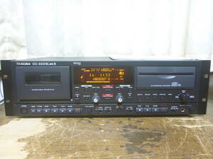 TASCAM　　CC-222SLmkⅡ 業務用CDカセットレコーダー　タスカム