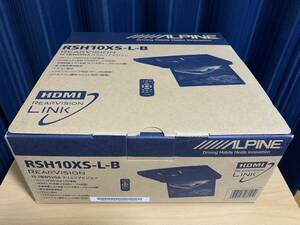 アルパイン ALPINE 10.1型WSVGA スリムリアビジョン（ルームライト無モデル） HDMI RSH10XS-L-B ブラック 展示品
