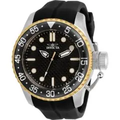 新品電池交換付★SCUBA★カーボンダイアル★黒★ Invicta