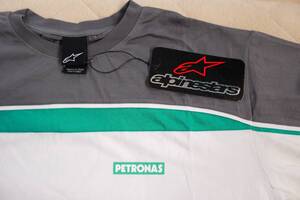 PETRONAS Alpine stars ペトロナス Tシャツ 新品 レア品! トヨタ トムス レクサス メルセデス ザウバー AMG f1 GT S (日本の S/Mサイズ)