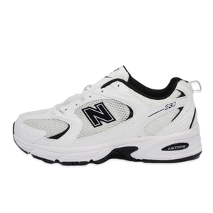 未使用 New Balance ニューバランス 26cm MR530EWB メッシュ フィットネス ランニングシューズ WHITE/BLACK 70015909