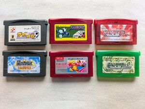 ゲームボーイアドバンス　ソフト　6本セット　ポケモン　ポケットモンスター　等 