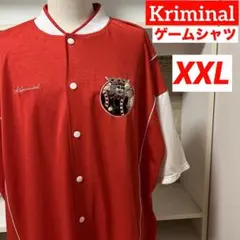 激レア　クリミナル　ゲームシャツ　ヒップホップ　B系b-boy KRIMINAL