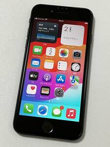 SIMフリー iPhoneSE2 128GB Black シムフリー アイフォンSE 2 第二世代 第2世代 ブラック 黒 docomo softbank au SIMロックなし A2296 88%